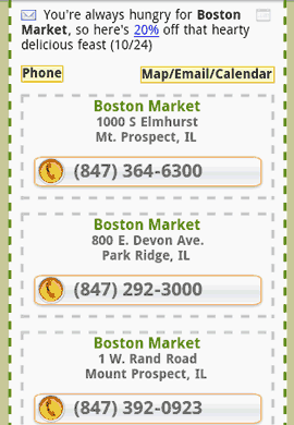 One-touch Dialing!